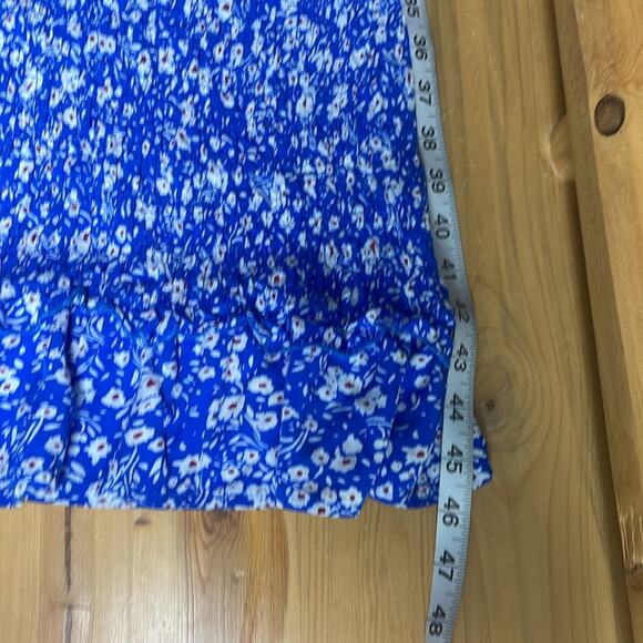 Prettygarden Floral Ruched One Shoulder Tiered Ruffle Bodycon Dress Women's LO - Picture 16 of 16